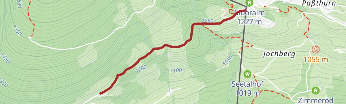 Bramberg: Höhenwanderweg Breitmoos